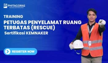 Training Petugas Penyelamat Ruang Terbatas (Rescue) KEMNAKER