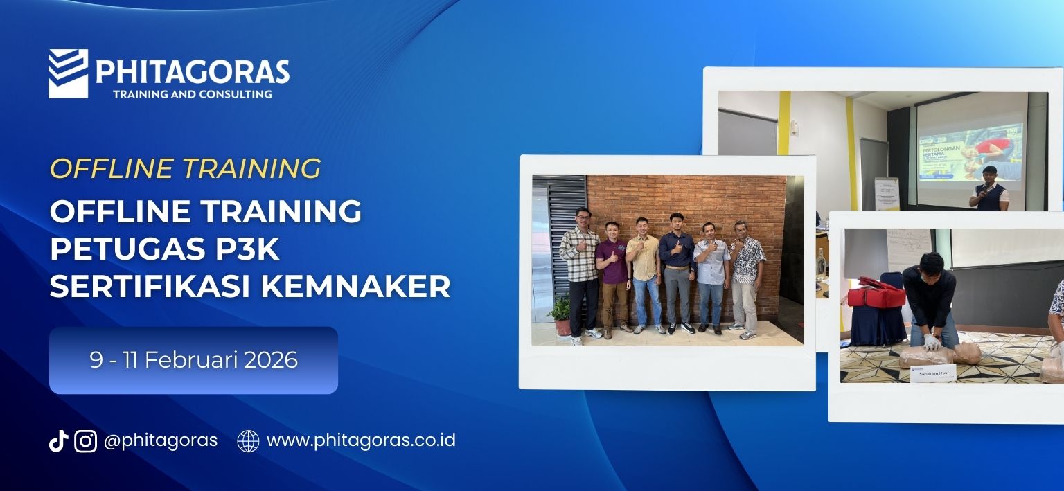 Offline Training Petugas P3K Sertifikasi Kemnaker 9 - 11 Februari 2026