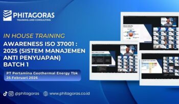In House Training Awareness ISO 37001 _ 2025 (Sistem Manajemen Anti Penyuapan) - PT Pertamina Geothermal Energy Tbk 25 Februari 2026 (Batch 1)