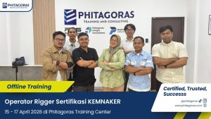Foto Bersama Offline Training Operator Rigger Sertifikasi KEMNAKER 15 - 17 April 2026