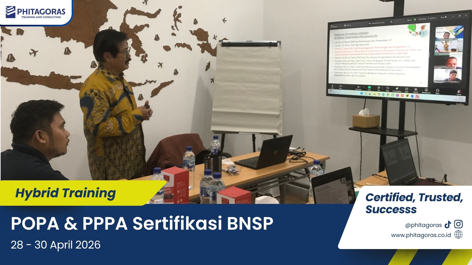 Foto Kegiatan Hybrid Training POPA & PPPA Sertifikasi BNSP 28 - 30 April 2026