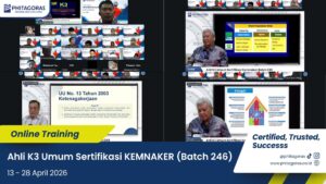 Foto Kegiatan Online Training Ahli K3 Umum Sertifikasi KEMNAKER, 13 - 28 April 2026 (Batch 246) (1)