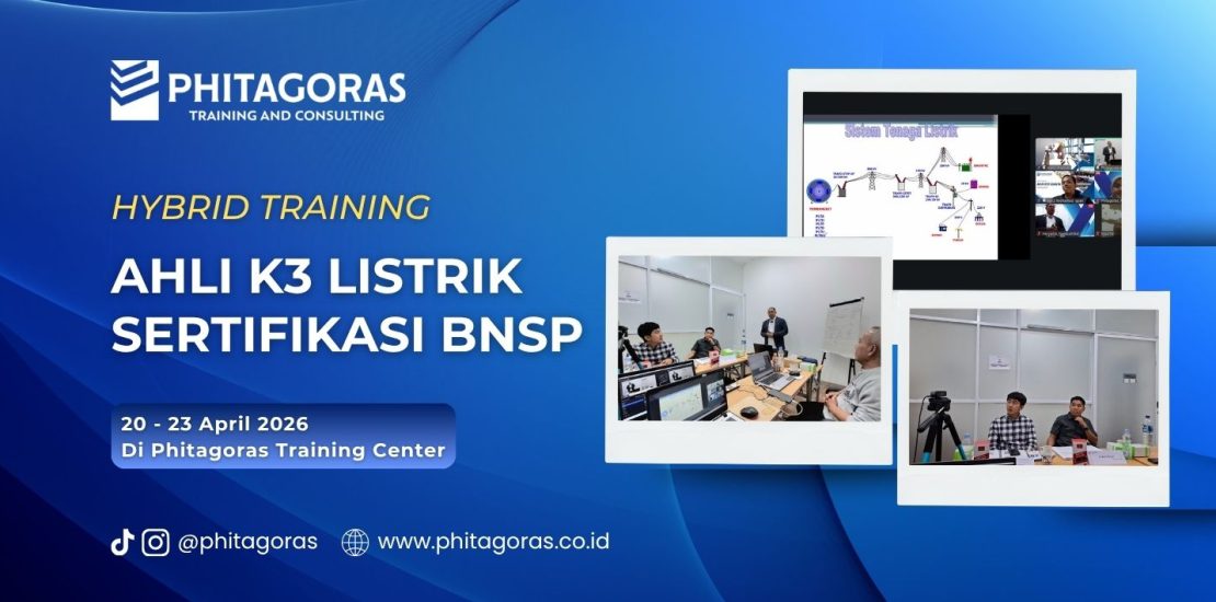 Hybrid Training Ahli K3 Listrik Sertifikasi BNSP 20 - 23 April 2026