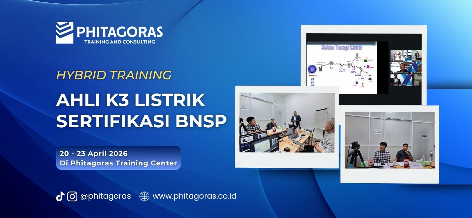 Hybrid Training Ahli K3 Listrik Sertifikasi BNSP 20 - 23 April 2026