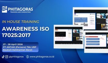 In House Training Awareness ISO 170252017 - PT ANTAM (Persero) Tbk UBP Bauksit Kalimantan Barat 27 - 28 April 2026