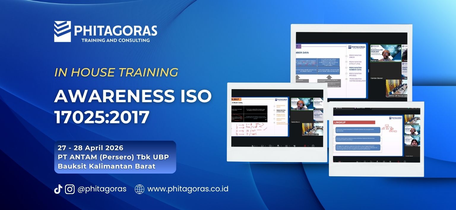 In House Training Awareness ISO 170252017 - PT ANTAM (Persero) Tbk UBP Bauksit Kalimantan Barat 27 - 28 April 2026