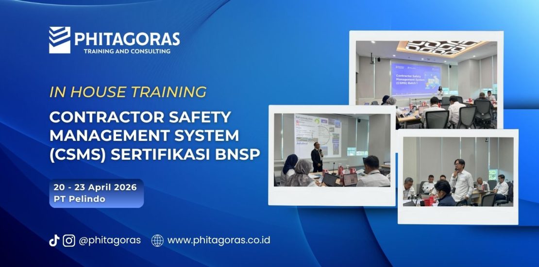 In House Training Contractor Safety Management System (CSMS) Sertifikasi BNSP - PT Pelindo 20-23 April 2026
