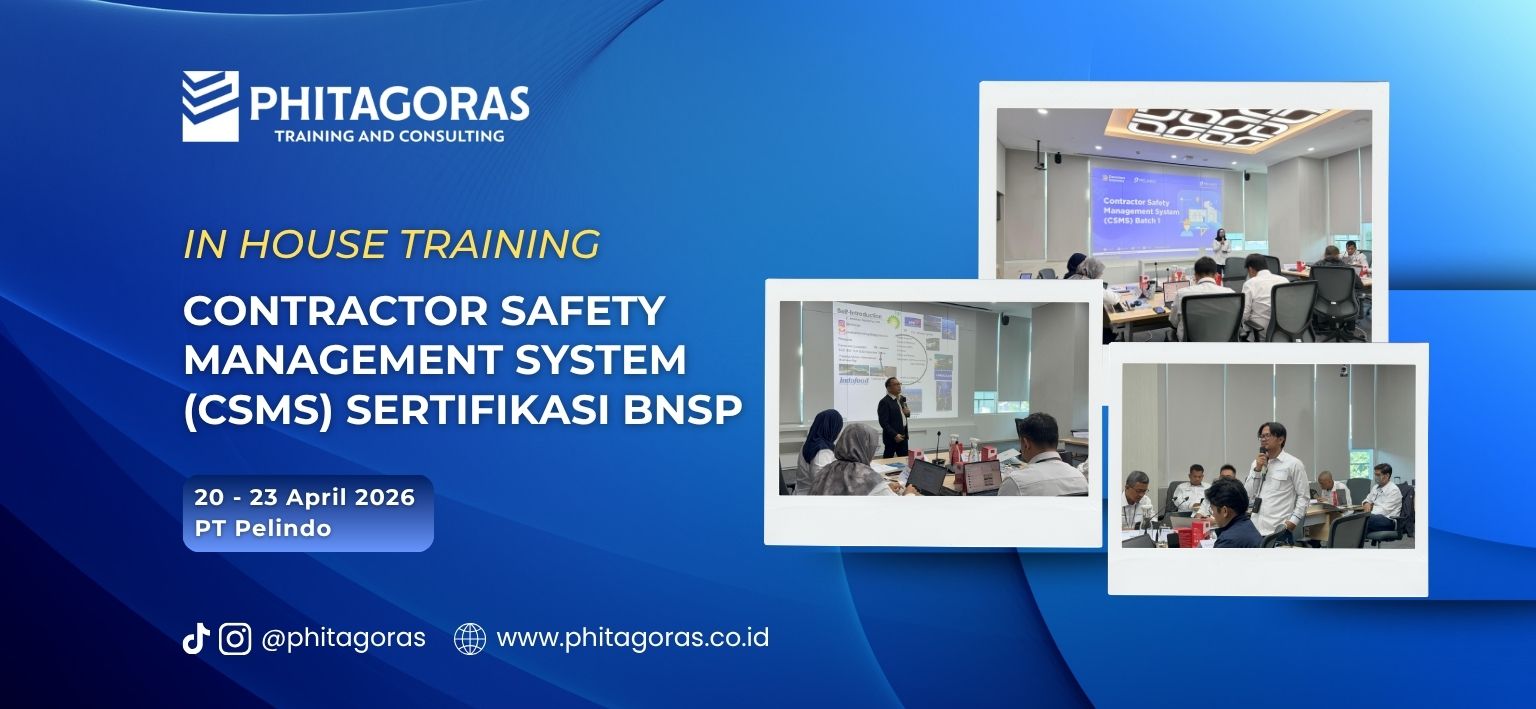 In House Training Contractor Safety Management System (CSMS) Sertifikasi BNSP - PT Pelindo 20-23 April 2026