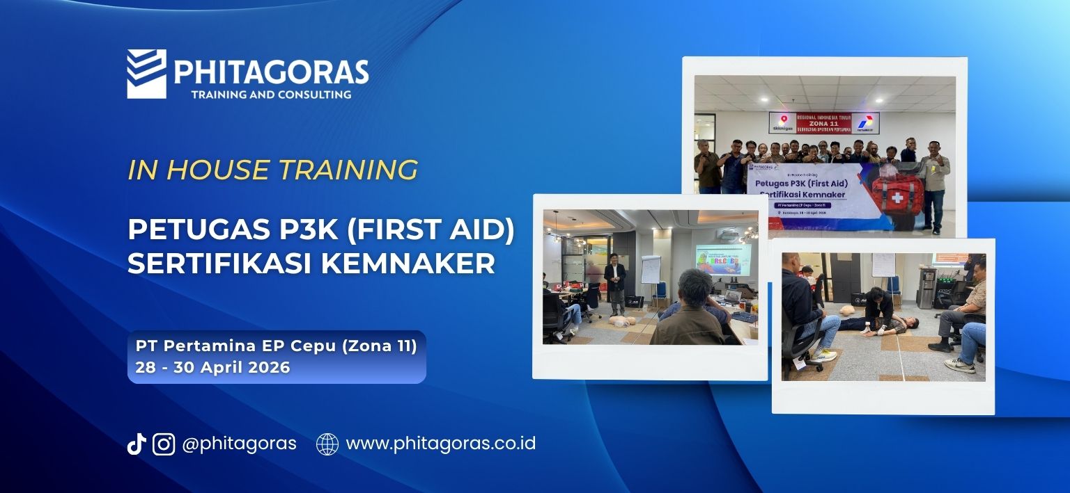 In House Training Petugas P3K (First Aid) Kemnaker - PT Pertamina EP Cepu (Zona 11) 28 - 30 April 2026