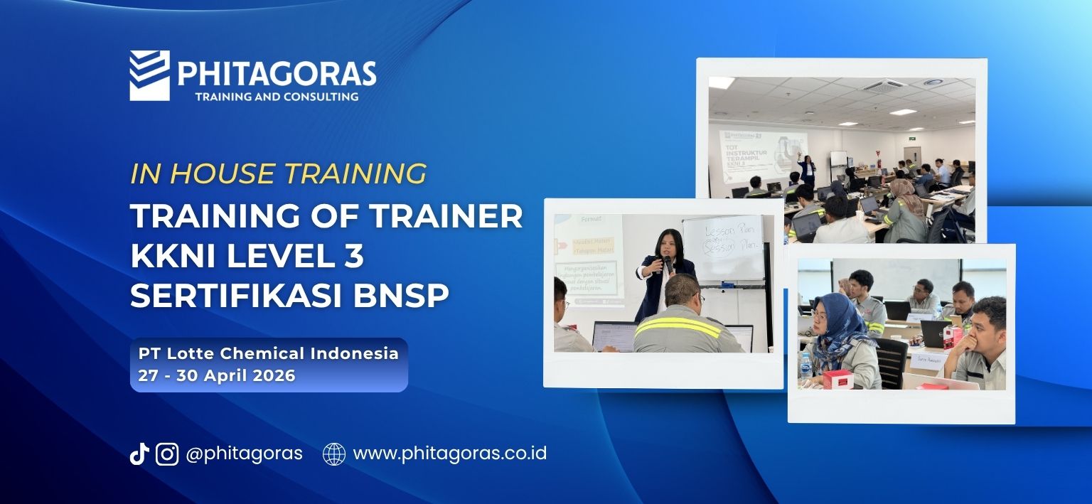 In House Training of Trainer KKNI Level 3 Sertifikasi BNSP PT Lotte Chemical Indonesia 27 - 30 April 2026