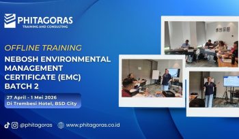 Offline Training NEBOSH Environmental Management Certificate (EMC) 27 April - 1 Mei 2026 (Batch 2) Di Trembesi Hotel, BSD City