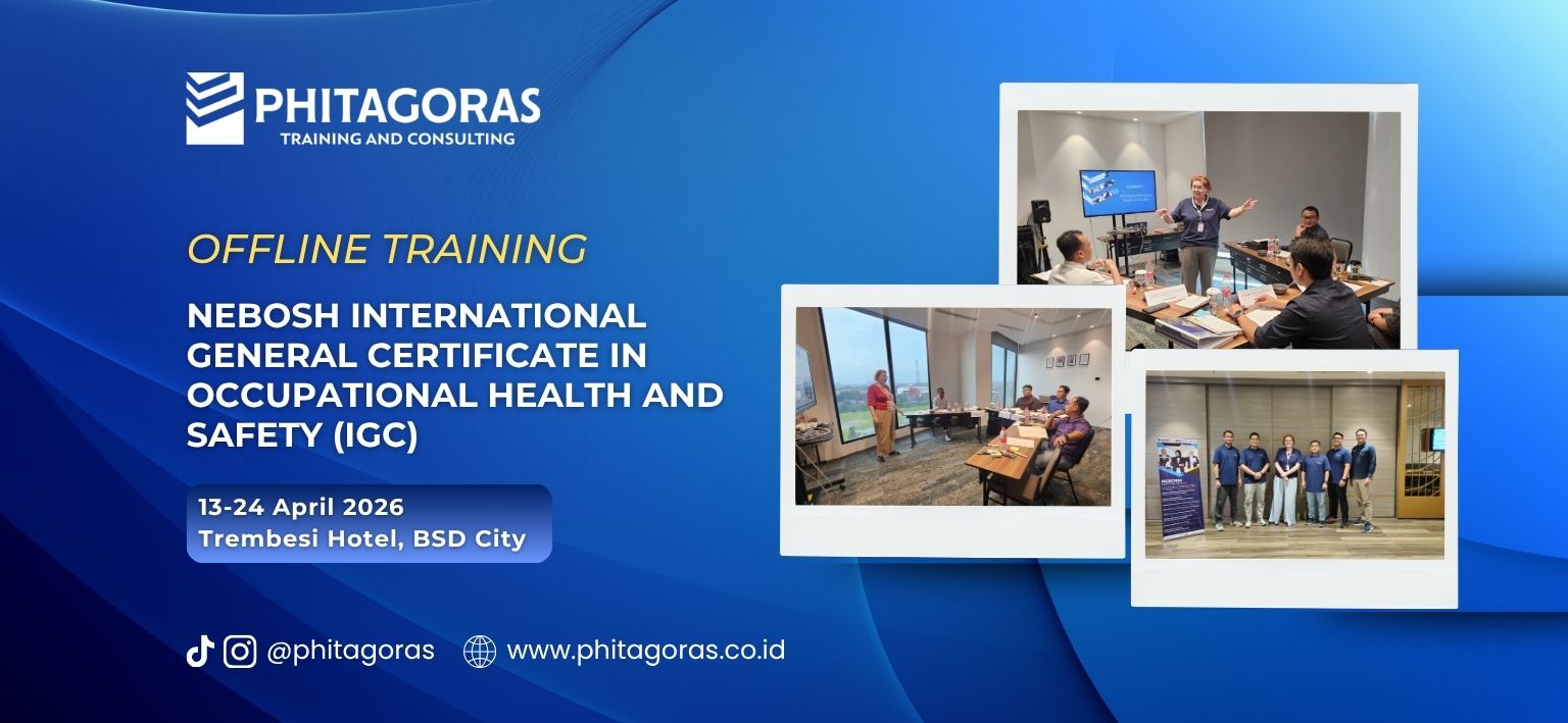 Offline Training NEBOSH International General Certificate in Occupational Health and Safety (IGC) 13-24 April 2026 di Trembesi Hotel, BSD City