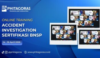 Online Training Accident Investigation Sertifikasi BNSP 14-16 April 2026