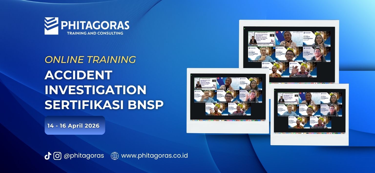 Online Training Accident Investigation Sertifikasi BNSP 14-16 April 2026