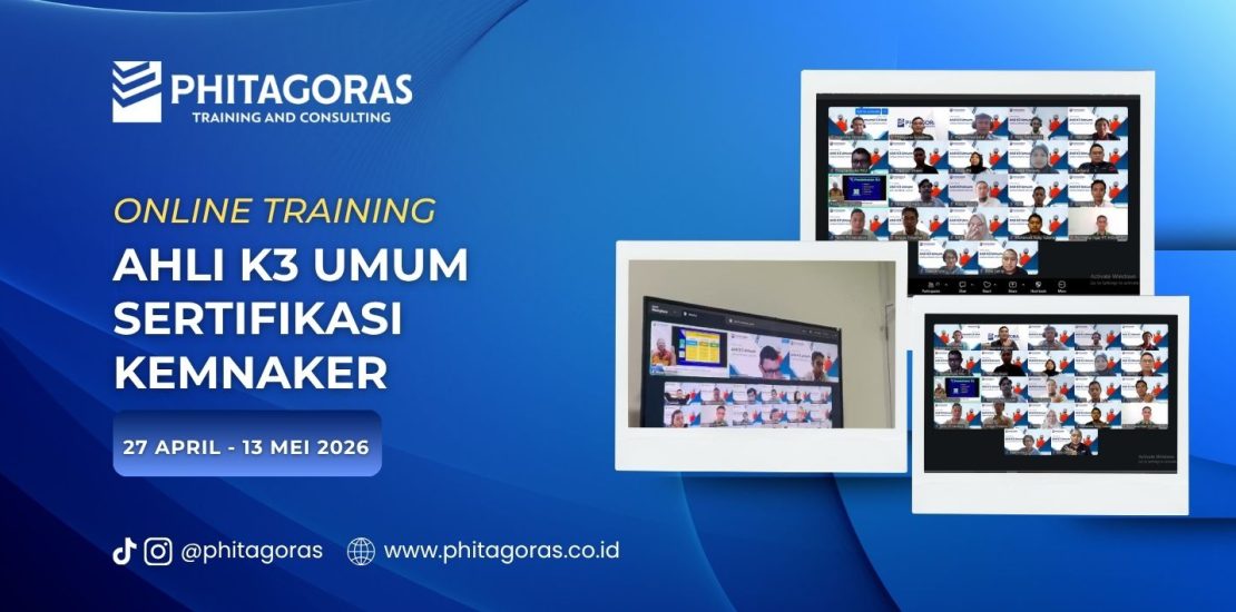 Online Training Ahli K3 Umum Sertifikasi KEMNAKER 27 April - 13 Mei 2026