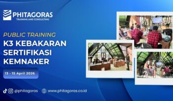 Public Training K3 Kebakaran Sertifikasi Kemnaker 13-15 April 2026