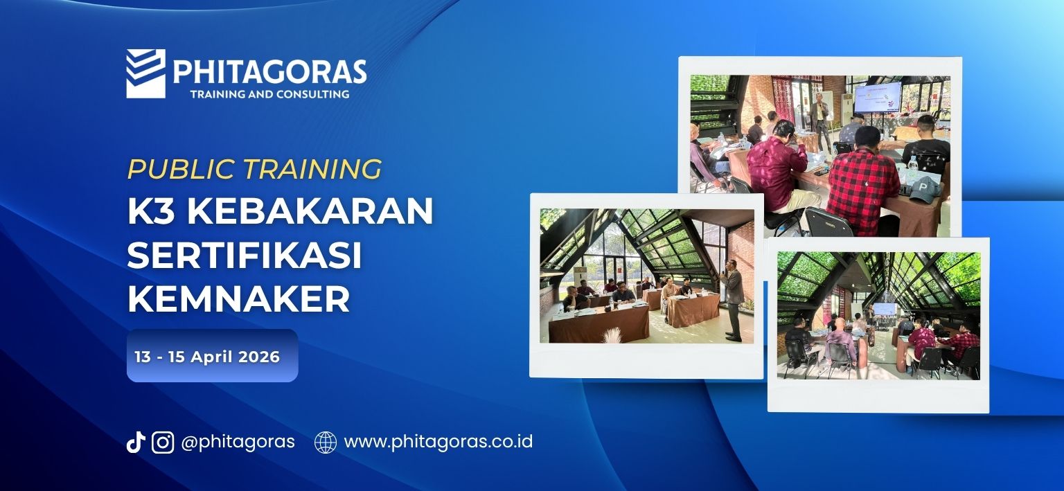 Public Training K3 Kebakaran Sertifikasi Kemnaker 13-15 April 2026