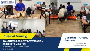 Foto Kegiatan Internal Training AWARENESS ACCIDENT INVESTIGATION, BASIC FIRTS AID & FIRE 15 Mei 2026