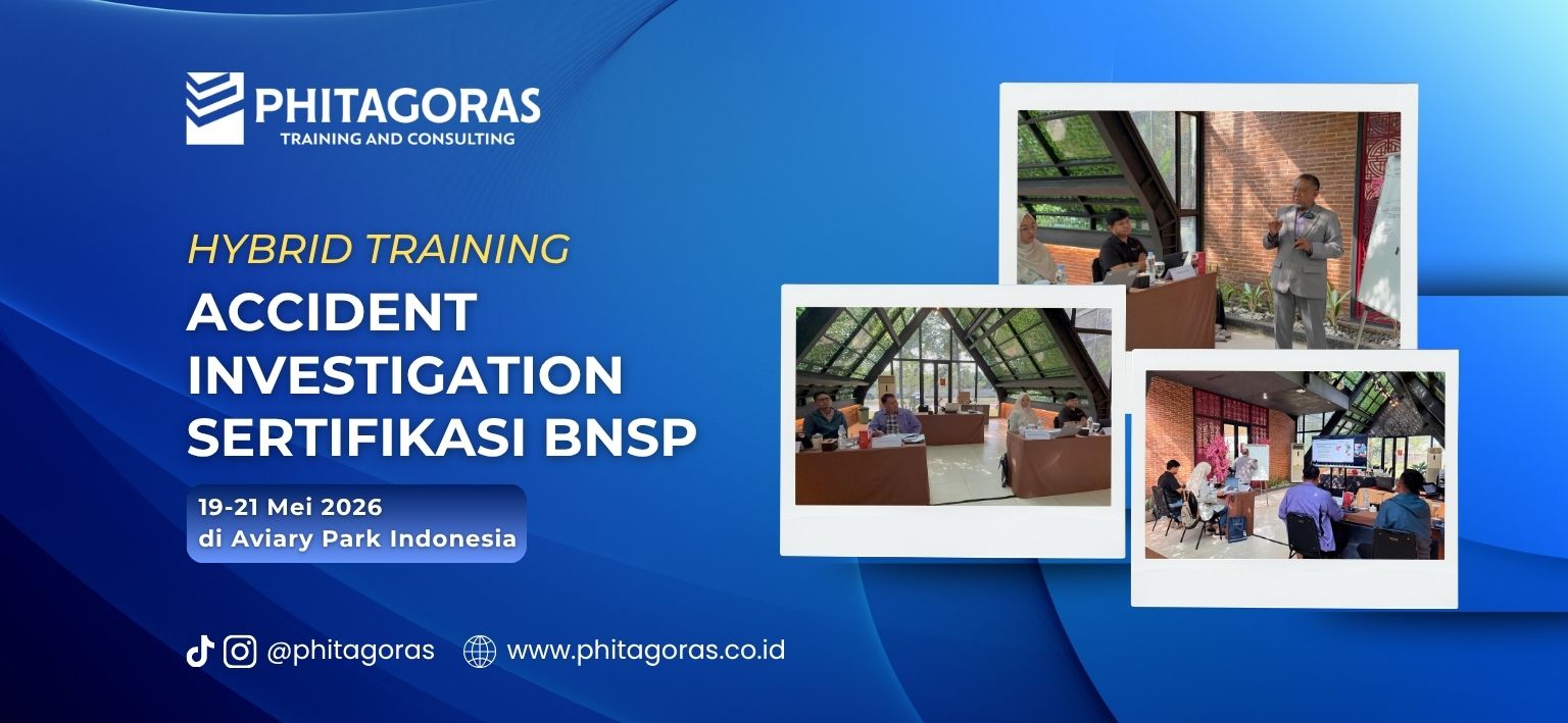 Hybrid Training Accident Investigation Sertifikasi BNSP 19-21 Mei 2026 di Aviary Park Indonesia