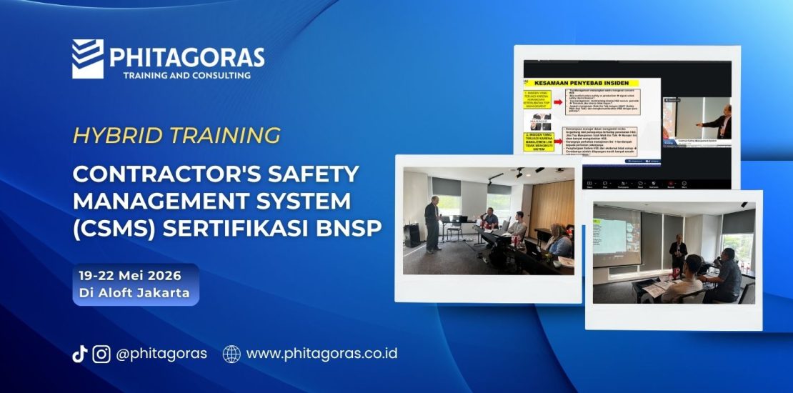 Hybrid Training Contractor's Safety Management System (CSMS) Sertifikasi BNSP 19-22 Mei 2026 Di Aloft Jakarta