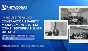 In House Training Contractor's Safety Management System (CSMS) Sertifikasi BNSP - PT Pelabuhan Indonesia (Pelindo) 18 - 21 Mei 2026 (Batch 2)