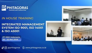 In House Training Integrated Management System ISO 9001, ISO 14001 & ISO 45001 - PT DNX Indonesia 20 - 22 Mei 2026