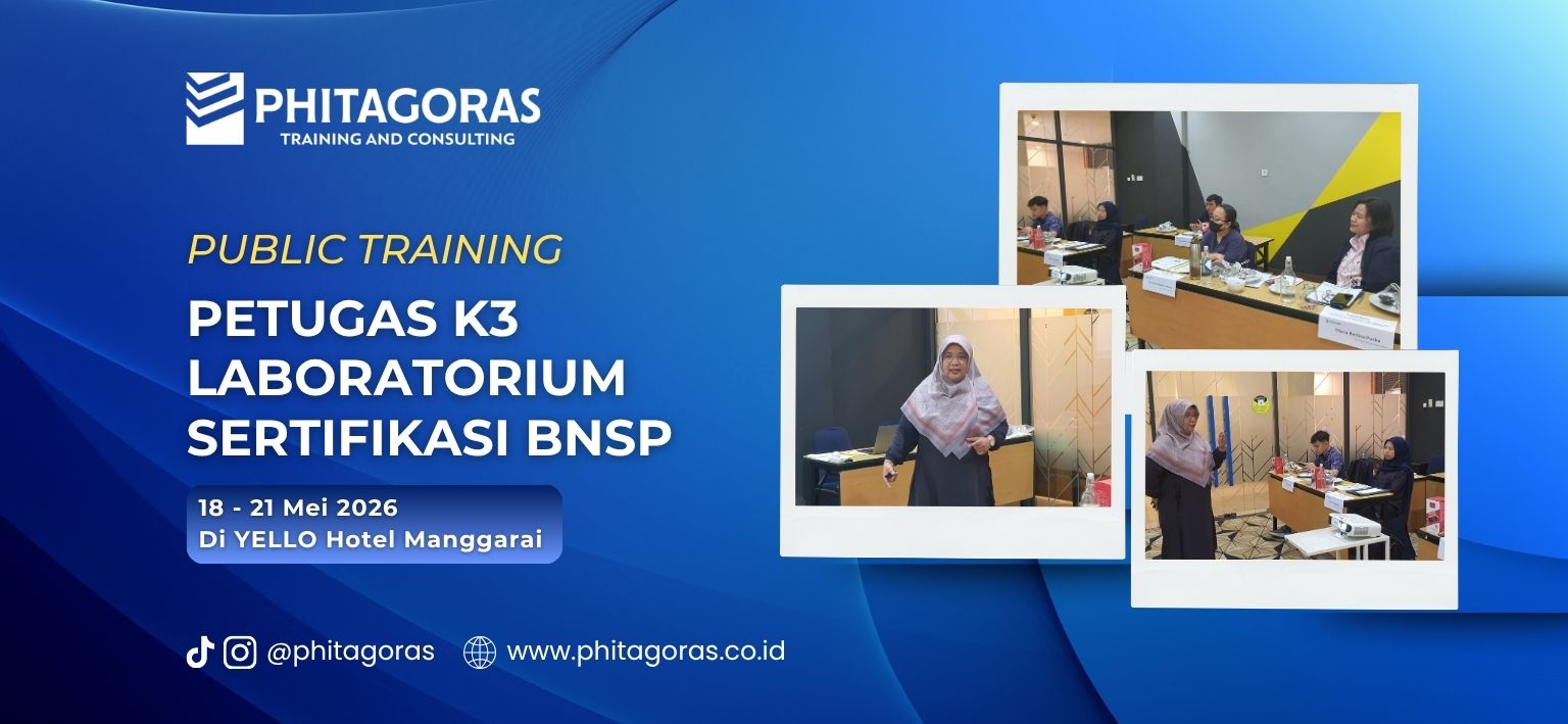 Public Training Petugas K3 Laboratorium Sertifikasi BNSP 18 - 21 Mei 2026