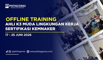 Offline Training Ahli K3 Muda Lingkungan Kerja Sertifikasi KEMNAKER 17 - 25 Juni 2026