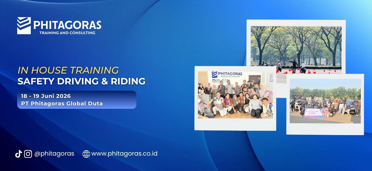 header In House Training Safety Driving & Riding - PT Phitagoras Global Duta 18 - 19 Juni 2026