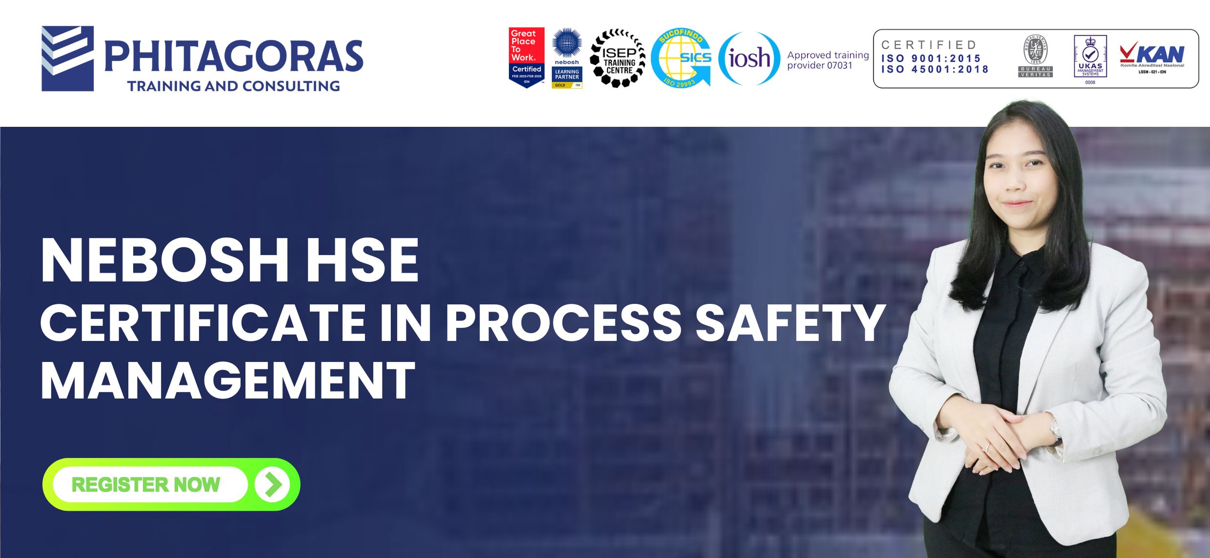 training NEBOSH HSE Certificate in Process Safety Management