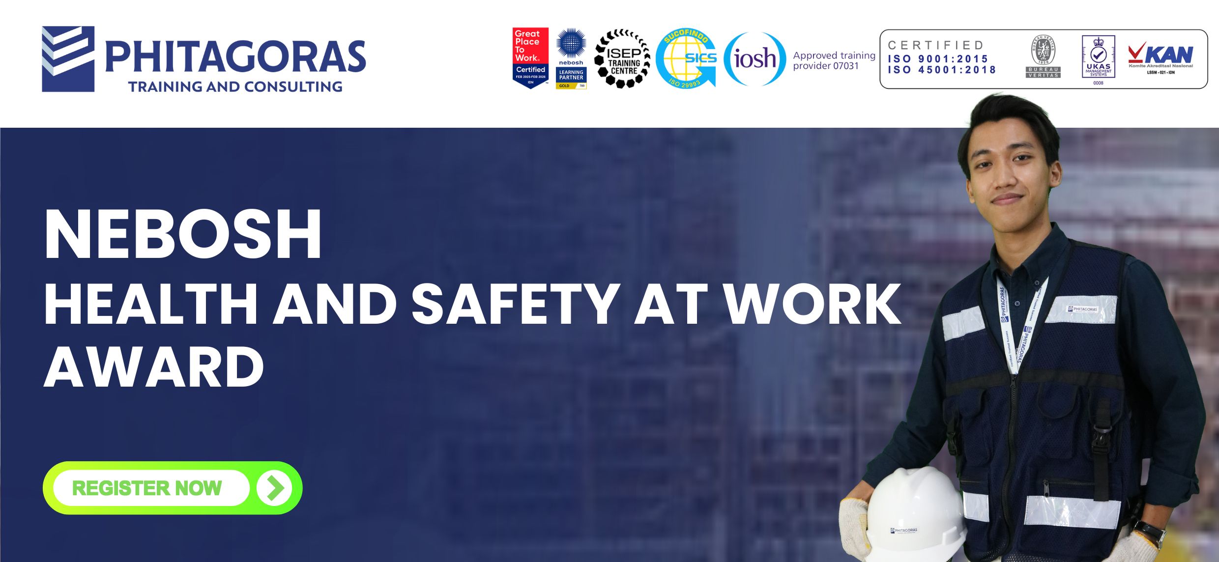training NEBOSH Health and Safety at Work Award