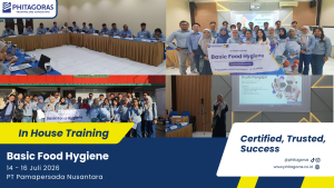 Foto Bersama In House Training Basic Food Hygiene - PT Pamapersada Nusantara 14 - 16 Juli 2026
