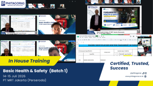 Foto Bersama In House Training Basic Health & Safety - PT MRT Jakarta (Perseroda) 14-15 Juli 2026 (Batch 1)