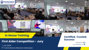 Foto Bersama In House Training First Aider Competition - Jury, PT Centratama Menara Indonesia, 7 Juli 2026