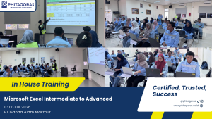 Foto Bersama In House Training Microsoft Excel Intermediate to Advanced - PT Ganda Alam Makmur 11-12 Juli 2026