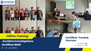 Foto Bersama Offline Training Accident Investigations Sertifikat BNSP, 8 – 10 Juli 2026
