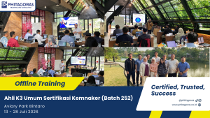 Foto Bersama Offline Training Ahli K3 Umum Sertifikasi Kemnaker, 13 - 28 Juli 2026 (Batch 252)