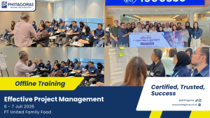 Foto Bersama Offline Training Effective Project Management, PT United Family Food 6 - 7 Juli 2026