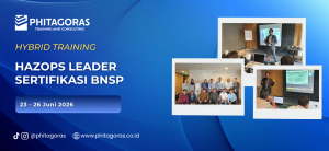 Header Hybrid Training Hybrid Training HAZOPS LEADER SERTIFIKASI BNSP 23 - 26 Juni 2026