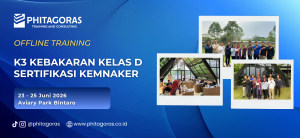 Header Offline Training K3 Kebakaran Kelas D Sertifikasi Kemnaker, 23 - 25 Juni 2026 di Aviary Park Bintaro