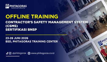 Offline Training Contractor's Safety Management System (CSMS) Sertifikasi BNSP - 23 - 26 Juni 2026
