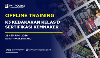 Offline Training K3 Kebakaran Kelas D Sertifikasi Kemnaker, 23 - 25 Juni 2026 di Aviary Park Bintaro