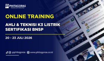 Online Training Ahli & Teknisi K3 Listrik Sertifikasi BNSP, 20 - 23 Juli 2026