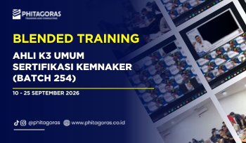 Blended Training - Ahli K3 Umum Sertifikasi Kemnaker 10 - 25 September 2026 (Batch 254).