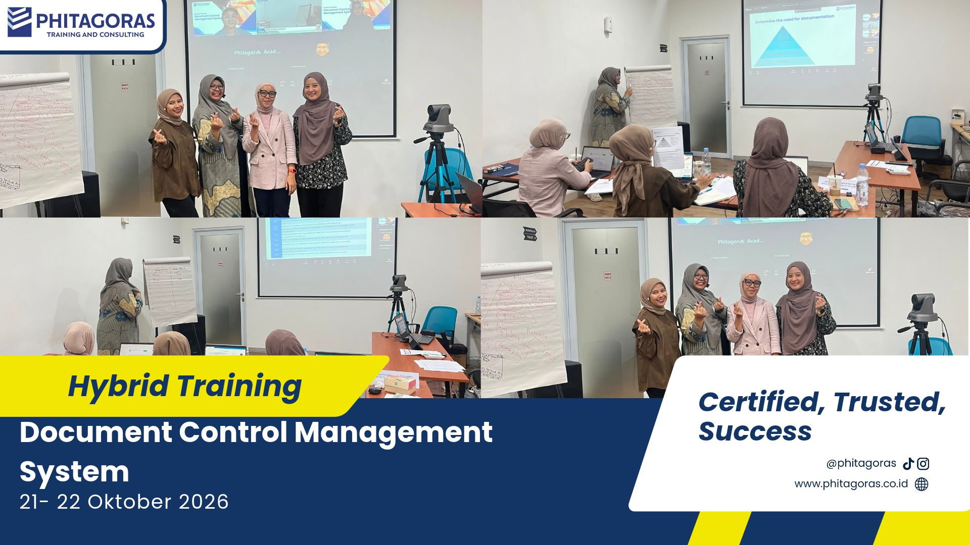 Foto Bersama Hybrid Training Document Control Management System 21- 22 Oktober 2026