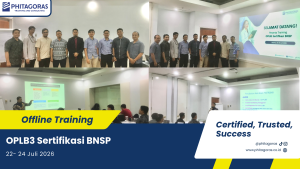 Foto Bersama Offline Training OPLB3 Sertifikasi BNSP, 22 - 24 Juli 2026