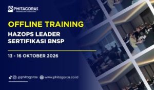 Hazops Leader Sertifikasi BNSP, 13 - 16 Oktober 2026