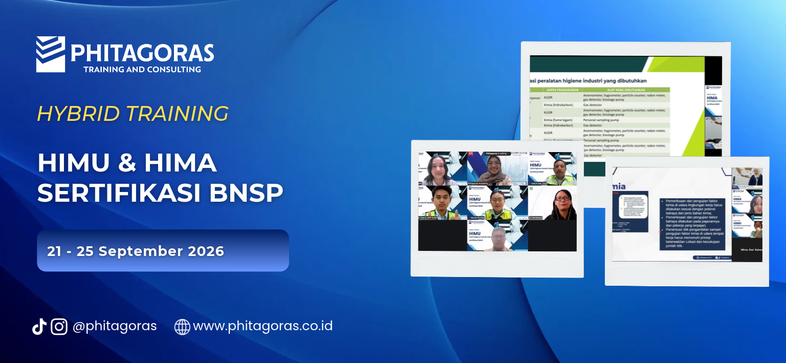 Header Hybrid Training HIMU & HIMA Sertifikasi BNSP, 21 - 25 September 2026