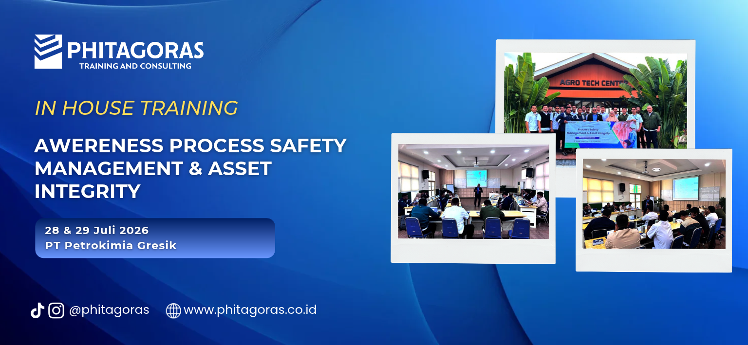 Header In House Training Awereness Process Safety Management & Asset Integrity, PT Petrokimia Gresik (28 & 29 Juli 2026)