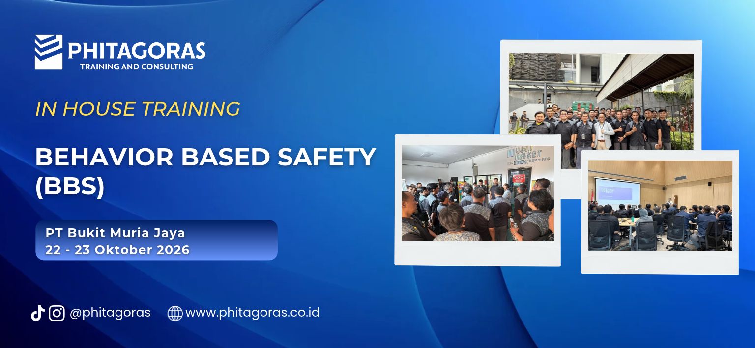 Header In House Training Behavior Based Safety (BBS) - PT Bukit Muria Jaya 22 - 23 Oktober 2026